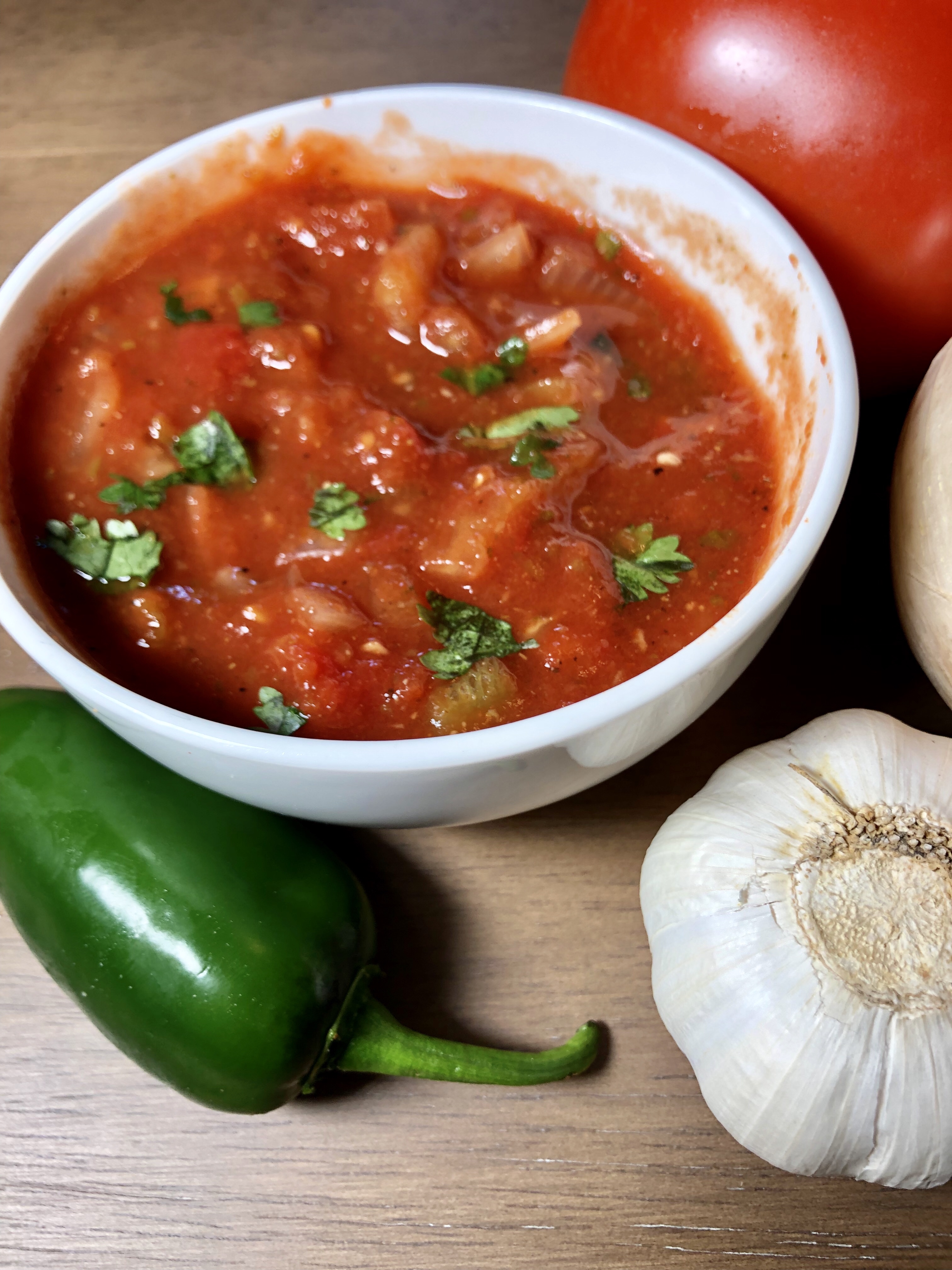 Homemade Chunky Salsa To Add To Your Favorite Canning Recipes